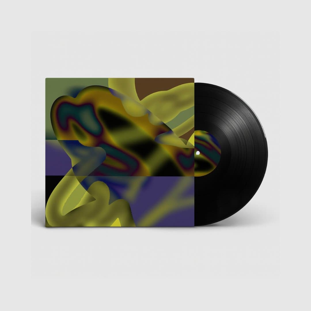 Sleeve mockup, yellow artwork