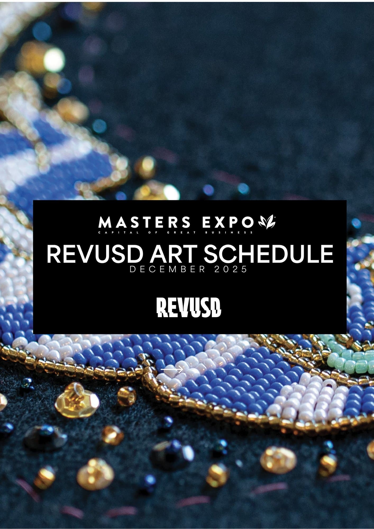 Masters Expo, REVUSD art schedule key visual