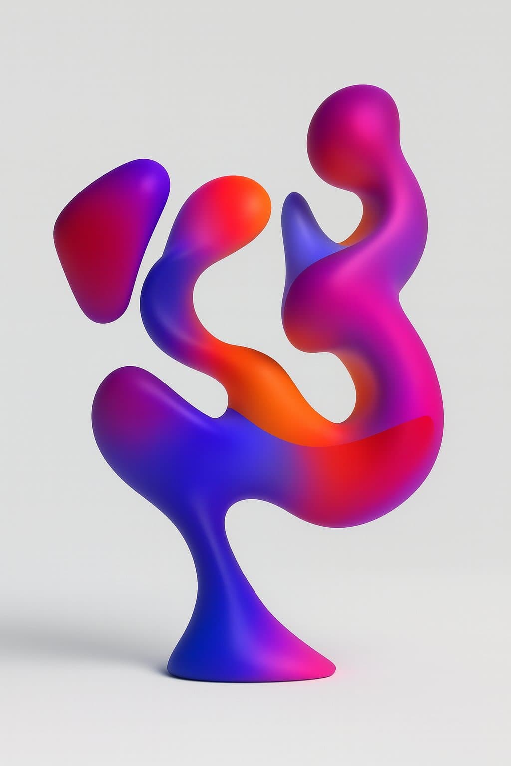 Tall sculptural form